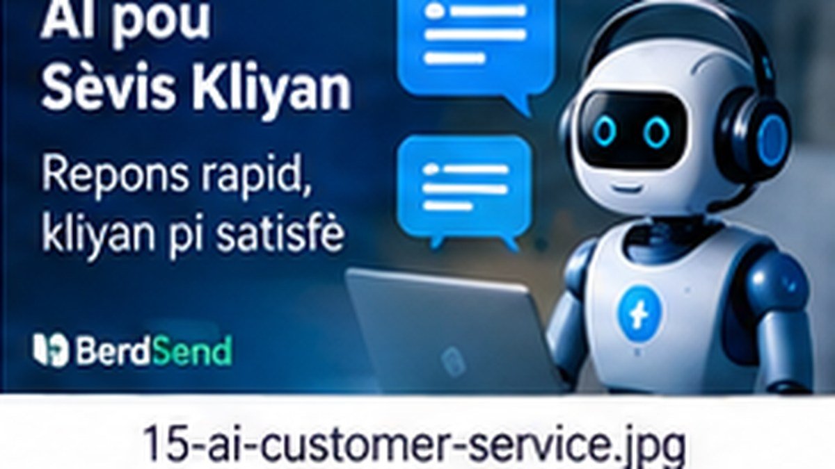 Kijan pou itilize AI pou sèvis kliyan san pèdi touche imen an
