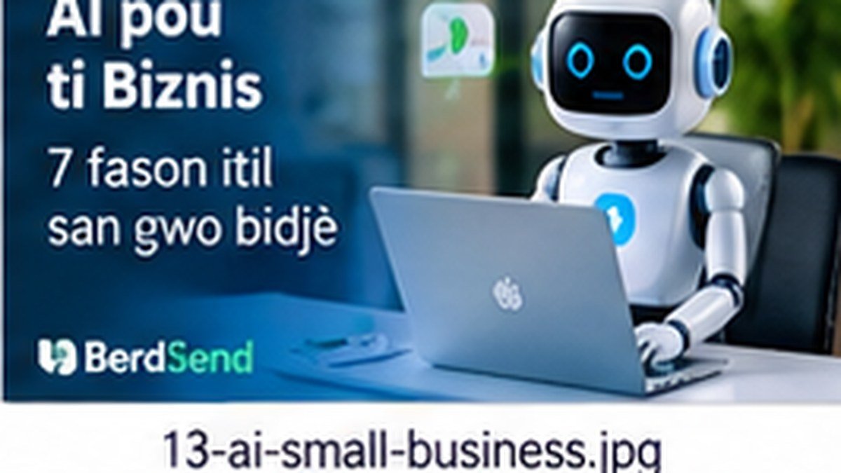 Entèlijans atifisyèl: 7 fason yon ti biznis ka itilize AI san gwo bidjè