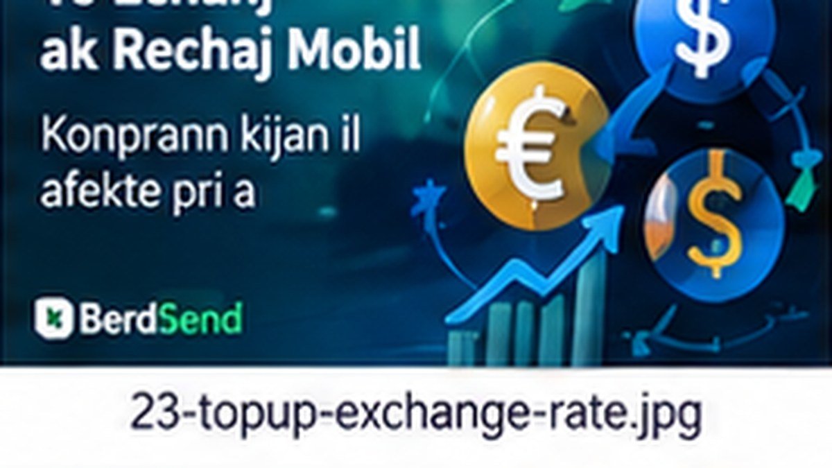 Kijan to echanj ka afekte pri yon rechaj mobil entènasyonal