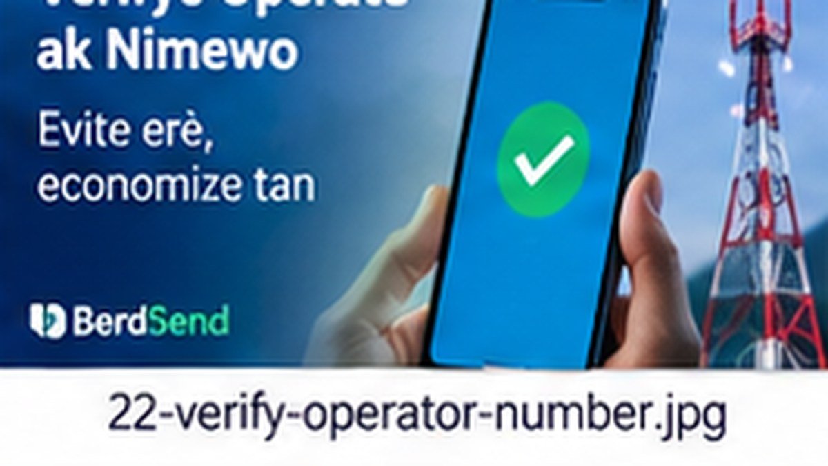 Poukisa operatè ak nimewo telefòn dwe verifye anvan yon rechaj entènasyonal