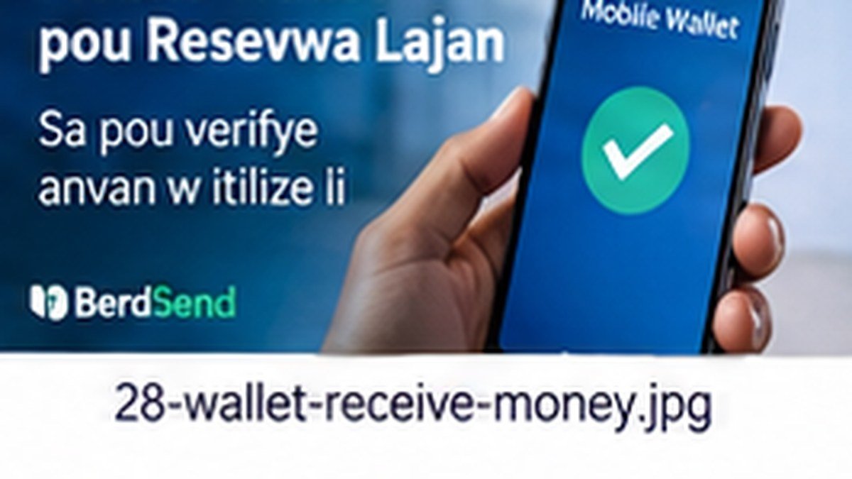 Mobile wallet pou resevwa lajan: sa benefisyè a dwe verifye